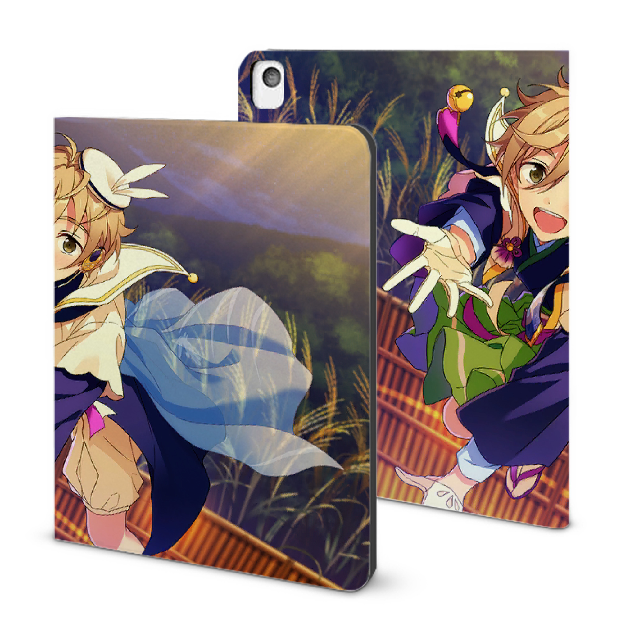 （画像用） あんさんぶるスターズ! Ensemble Stars IPadケース ペンホルダー付き ブックスタイルデザイン